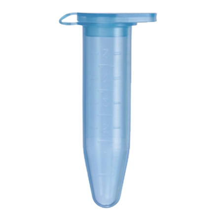 5 mL Prep rör, blått med lock, 250 st/fp